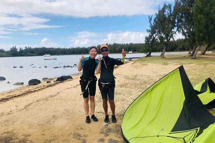 Private 2‑Hour Kitesurf Lessons at Anse La Raie Beach, Mauritius photo 2