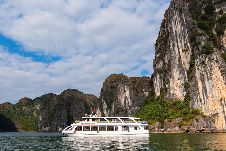 Halong Bay Day Cruise: Titov Island, Sung Sot Cave & Kayaking photo 2