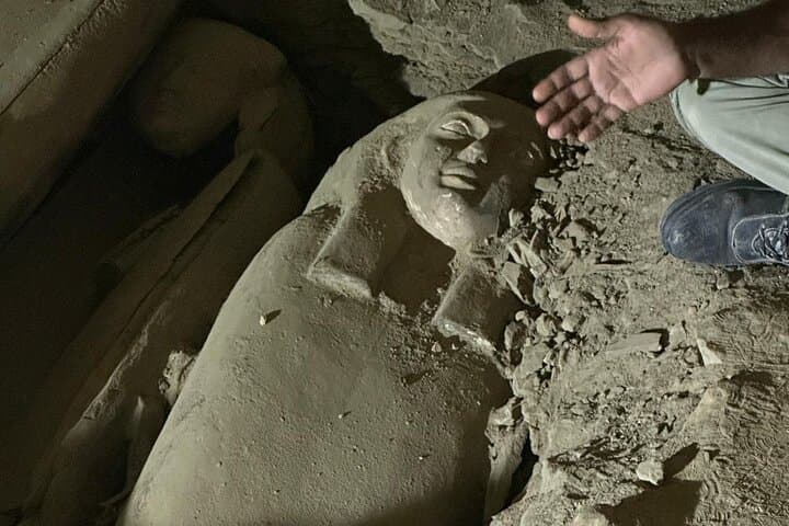 VIP Excavation with Egyptian Archaeologists at Saqqara