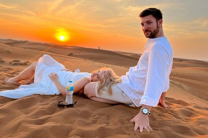 Dubai Desert Safari: Dune Bashing, Camel Ride, Sandboarding & Bedouin BBQ Experience photo 4