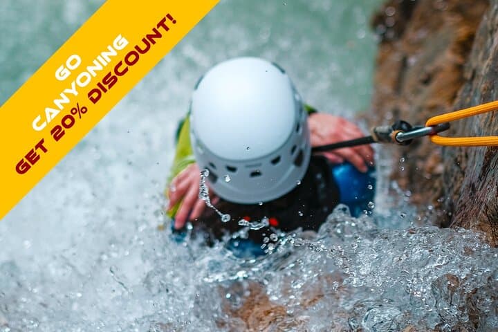 Bovec Canyoning: Private Guided Canyon Descent for Couples in the Soča Valley