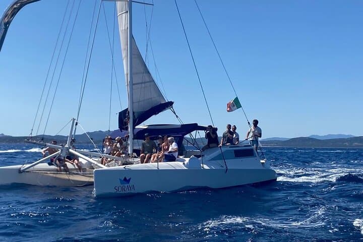Sailing the La Maddalena Archipelago: Daily Catamaran Cruise to Budelli, Razzoli & Spargi photo 4
