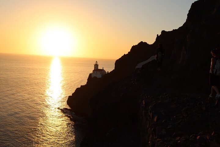 Sunset Hike to Dona Amélia Lighthouse — São Vicente Coastal Trail