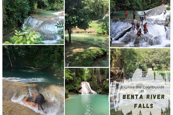 Benta River Falls Private Tour: Jamaican Countryside Waterfall and Blue Hole Adventure photo 1
