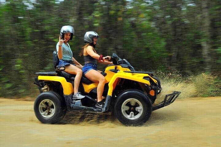 Express ATV and Cenote Swim from Tulum: 3-Hour Jungle Ride & Cave Dip