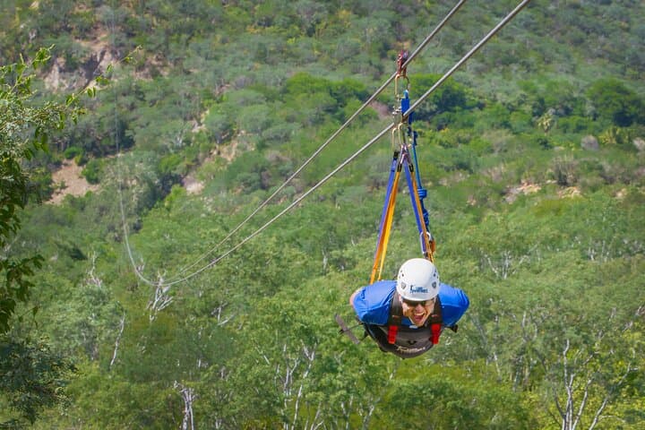 Baja Half-Day Zipline and UTV Adventure — Cabo’s 4,000‑ft Superman Line
