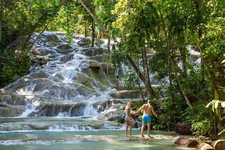 Dunn's River Falls & Blue Hole Day Trip from Montego Bay: Climb, Swim and Jump