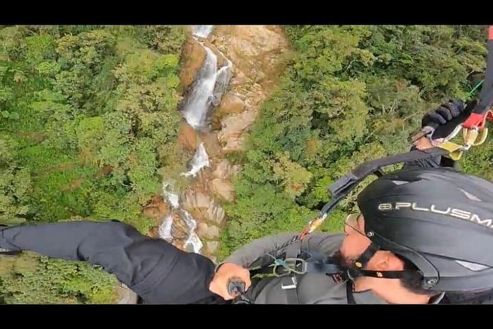 Paragliding Over Medellín Waterfalls: Tandem Flight in Antioquia Mountains photo 3