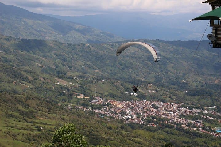 Paragliding Over Medellín Waterfalls: Tandem Flight in Antioquia Mountains photo 6
