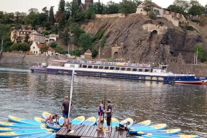 Paddleboard the Vltava: Kampa Island SUP Rental with Castle Views photo 3