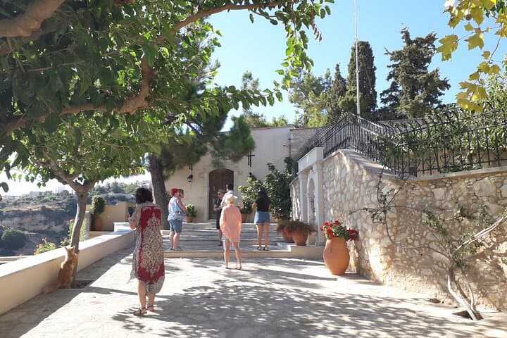 Rethymno and St. Irini Monastery Private Tour from Chania: Fortezza, Old Port & Cretan Craft