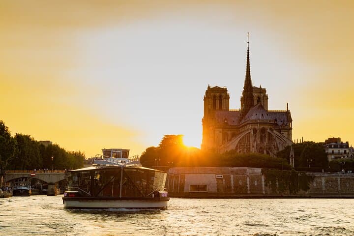 Romantic Seine Proposal Cruise on Bateaux Mouches with Dinner & Champagne photo 3