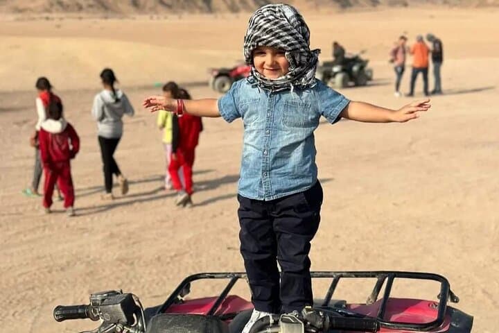 Sunrise ATV: Red Sea Desert Quad & Bedouin Tea from Sharm El Sheikh photo 3