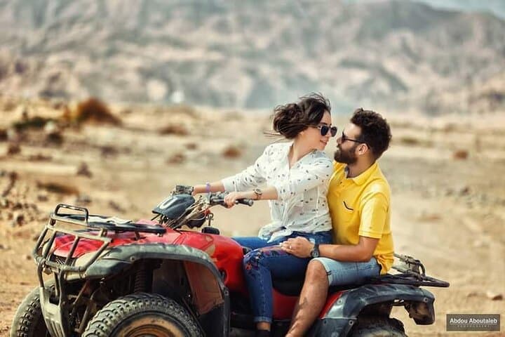 Sunrise ATV: Red Sea Desert Quad & Bedouin Tea from Sharm El Sheikh photo 4