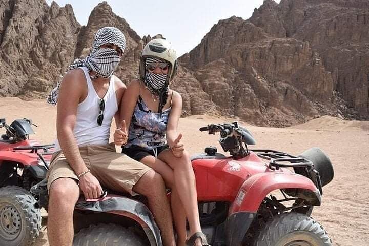 Sunrise ATV: Red Sea Desert Quad & Bedouin Tea from Sharm El Sheikh photo 6