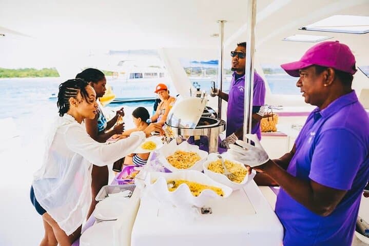 Catamaran to Ile Aux Cerfs & Grand River Waterfall — Full-Day Snorkel, BBQ & Beach photo 2