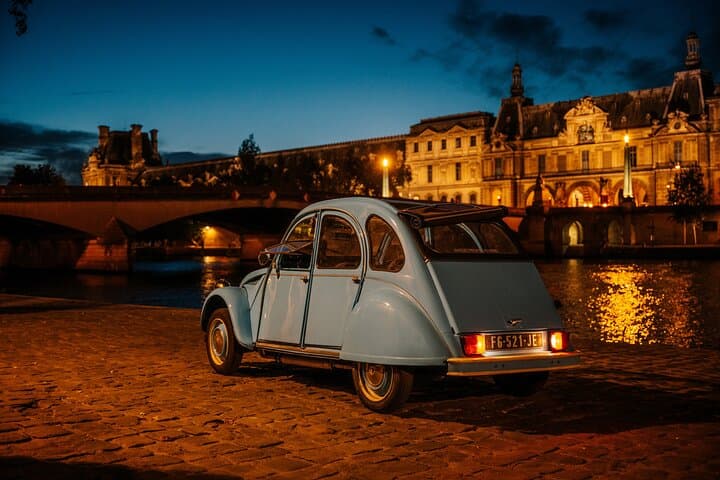 Paris by Night in a Classic Citroën 2CV: 2-Hour Private Tour photo 3