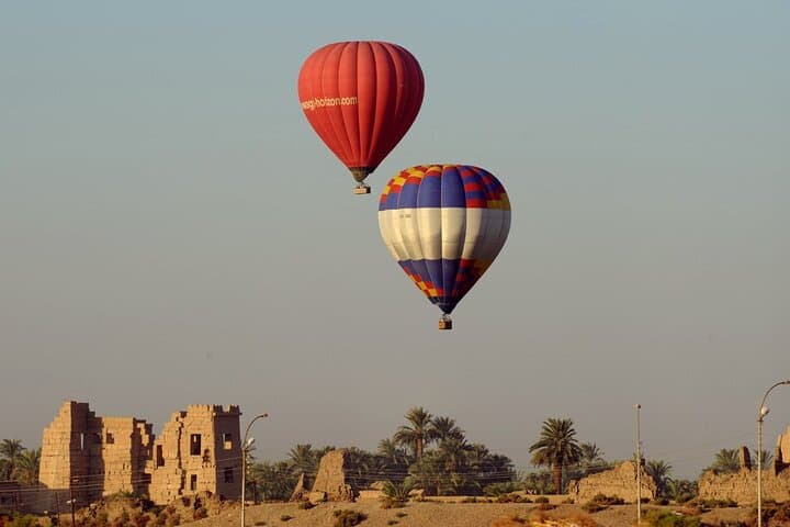 Luxor Sunrise Hot-Air Balloon Over the Valley of the Kings with West Bank Tour