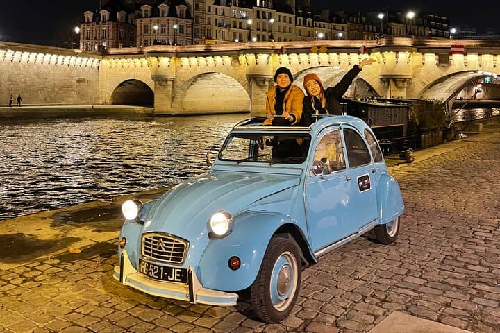 Paris by Night in a Classic Citroën 2CV: 2-Hour Private Tour photo 5