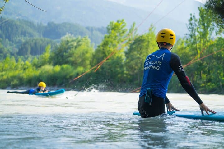 Upstream Surfing on the Inn River — Surf Fun in Innsbruck photo 6