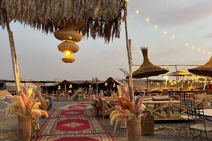 Moonlit Bivouac: 2-Day Agafay Desert Camp from Marrakech