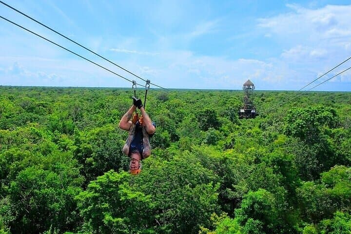 ATV Ziplines and Cenote Swim in Tulum — Mayan Jungle Adventure