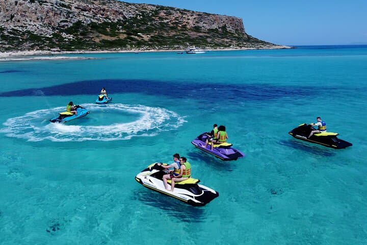 Jet Ski Safari to Balos Lagoon & Gramvousa - 2-Hour Adventure from Falassarna photo 4