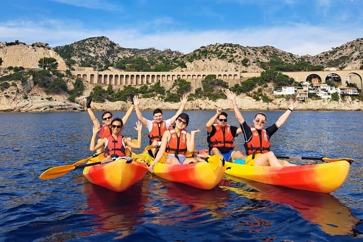 Half-Day Guided Sea Kayak Tour Along Parc Marin de la Côte Bleue photo 2