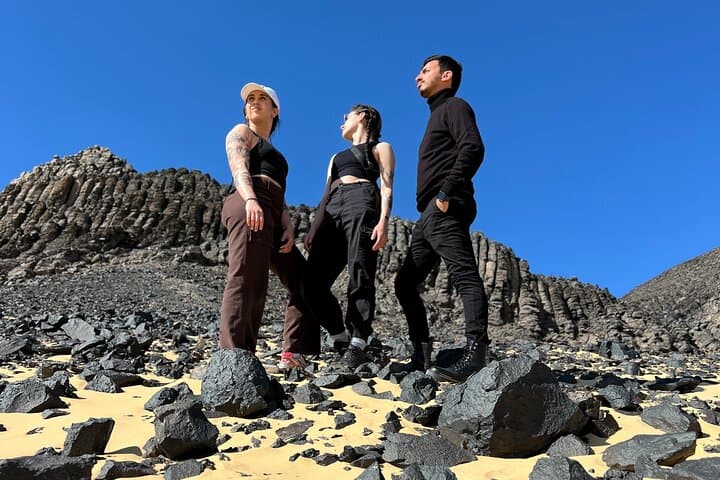 Black and White Desert Adventure & Overnight Camping — Bahariya Oasis, Egypt