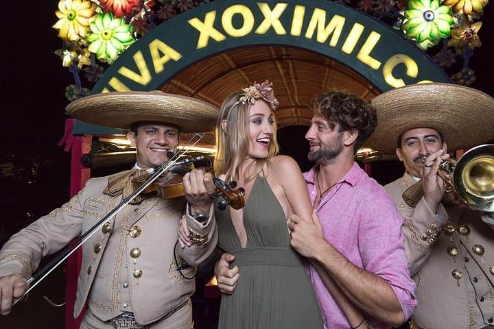 Xoximilco Cancun Trajinera Night Cruise — Food, Mariachi & Tequila photo 3