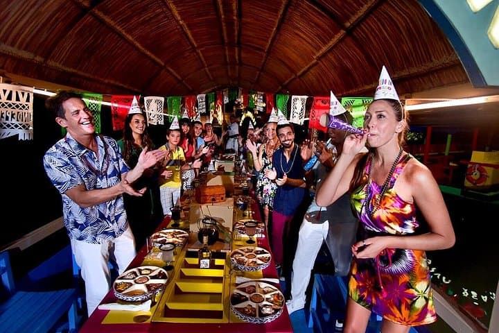 Xoximilco Cancun Trajinera Night Cruise — Food, Mariachi & Tequila photo 4
