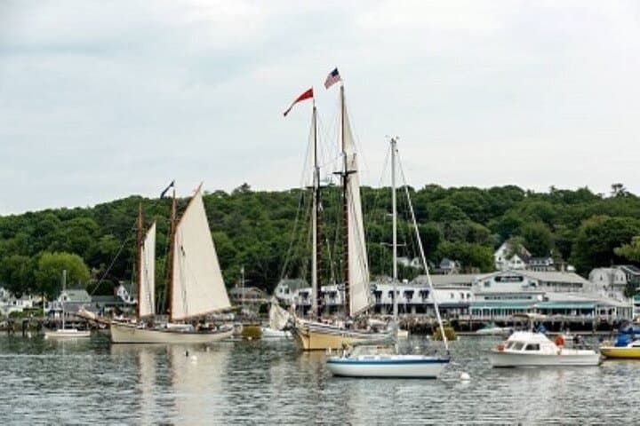 Sunset on the Schooner Applejack: Boothbay Harbor Windjammer Cruise photo 3