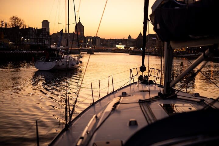 Gdańsk Sunset Cruise: Port Sights, Prosecco & Bay Sailing photo 4