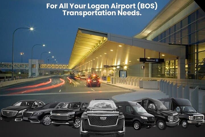 Limo Private Transfer Boston to Logan International Airport — Chauffeured Ride to BOS photo 2