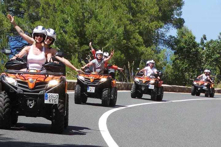 Sunset Quad Tour in Paguera — 3-Hour Mallorca Coastal Ride photo 3