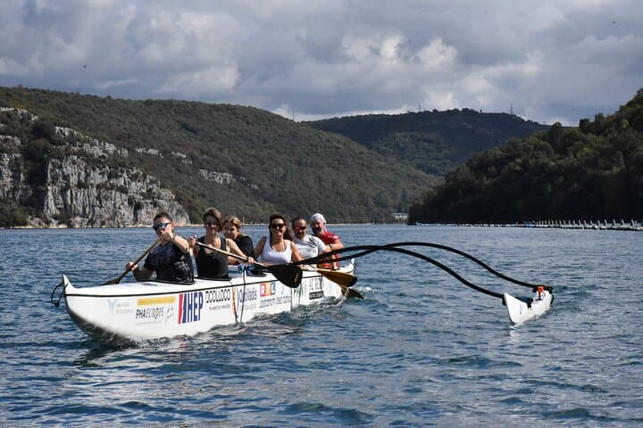 Lim Bay Outrigger Canoe Tour — Paddle Limski Kanal Between Rovinj and Vrsar photo 2