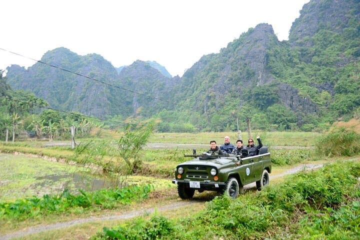 Ninh Binh Backroad Jeep Tour: Full-Day Highlights and Farm Experience