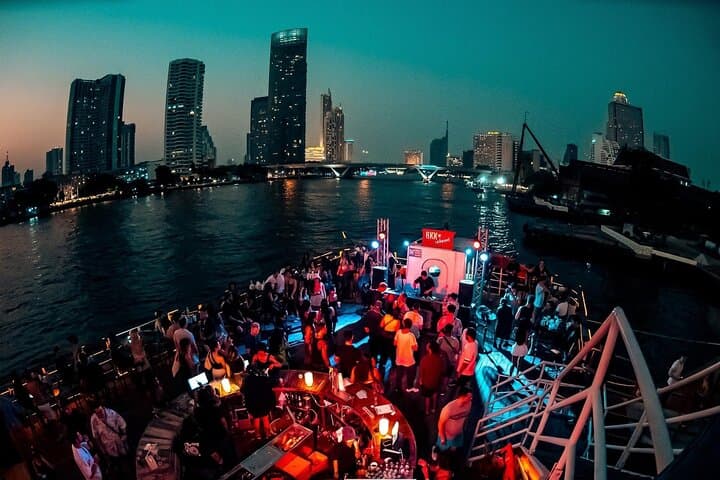 Bangkok Boat Party Cruise on the Chao Phraya — Nighttime DJs & Skyline Views photo 2