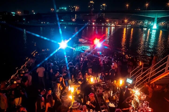 Bangkok Boat Party Cruise on the Chao Phraya — Nighttime DJs & Skyline Views photo 3