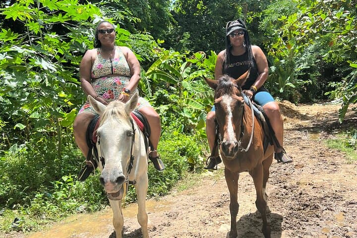 Montego Bay Horseback Riding, White River Rafting & Blue Hole Waterfall Adventure photo 3