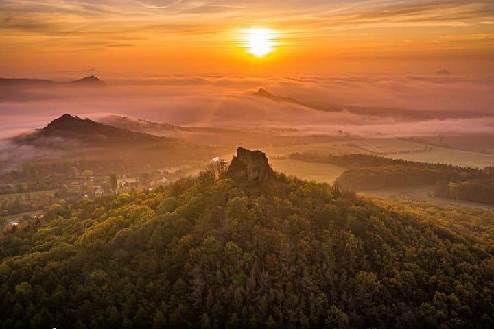 Hike the Bohemian Uplands: Raná Castle, Volcanic Views & Czech Garnet Panning photo 1