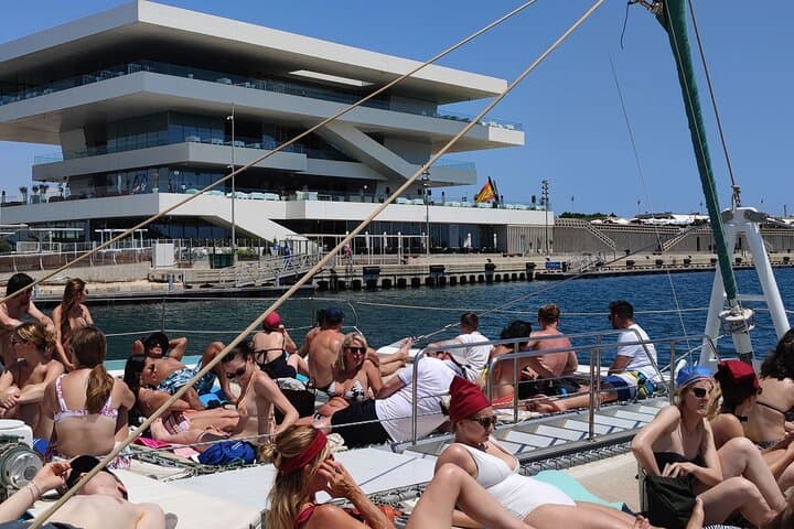 Valencia Catamaran Cruise with Paella Lunch and Beach Cocktail photo 2