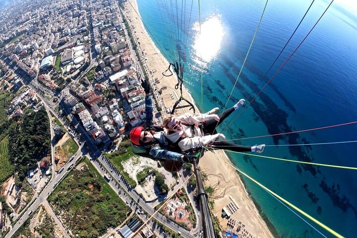 Tandem Paragliding Over Alanya: Cleopatra Beach Flight from Antalya photo 4
