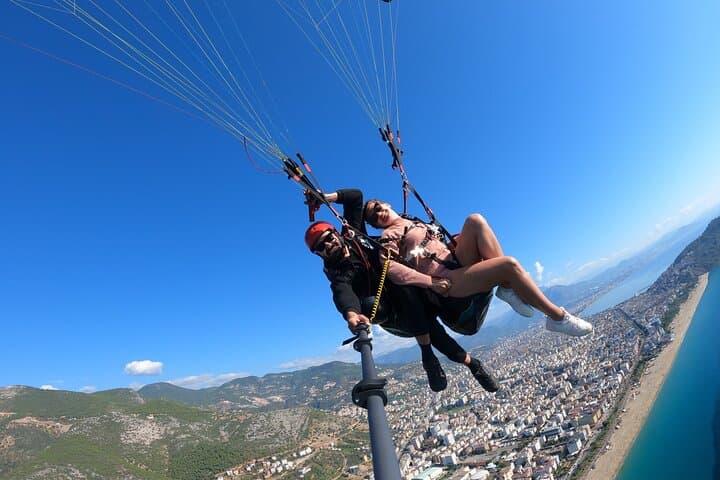 Tandem Paragliding Over Alanya: Cleopatra Beach Flight from Antalya photo 5