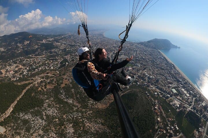 Tandem Paragliding Over Alanya: Cleopatra Beach Flight from Antalya photo 6