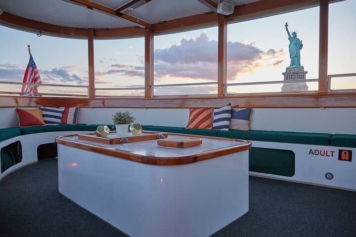 Experience NYC's Sunset Majesty on a Yacht Cruise