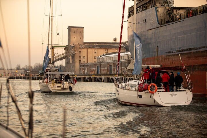 Gdańsk Sunset Cruise: Port Sights, Prosecco & Bay Sailing photo 3
