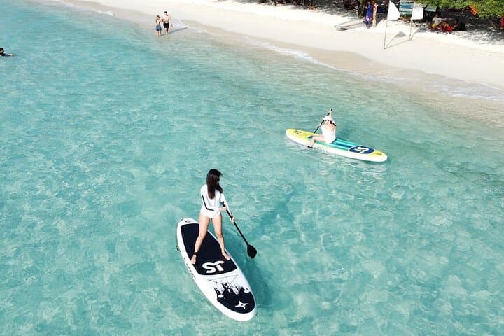 Speedboat Day Trip to Pattaya's Tien Beach: Clear Kayaks, SUP & Drone Photos photo 4