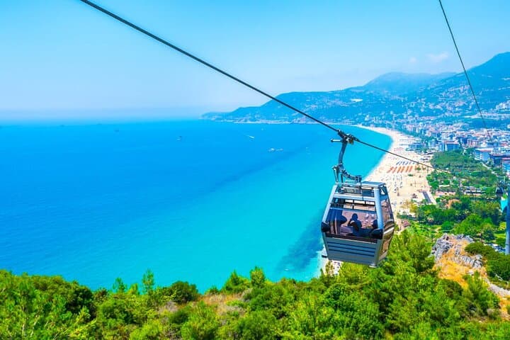 Alanya City Tour: Cable Car to Castle, Cleopatra Beach & Panorama View