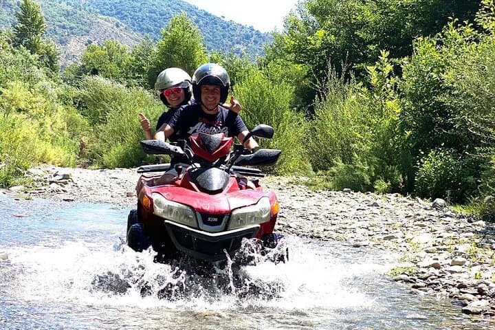 Guided Quad Excursion to the Alcantara Gorges — Off-Road Through Etna’s Basalt Canyons